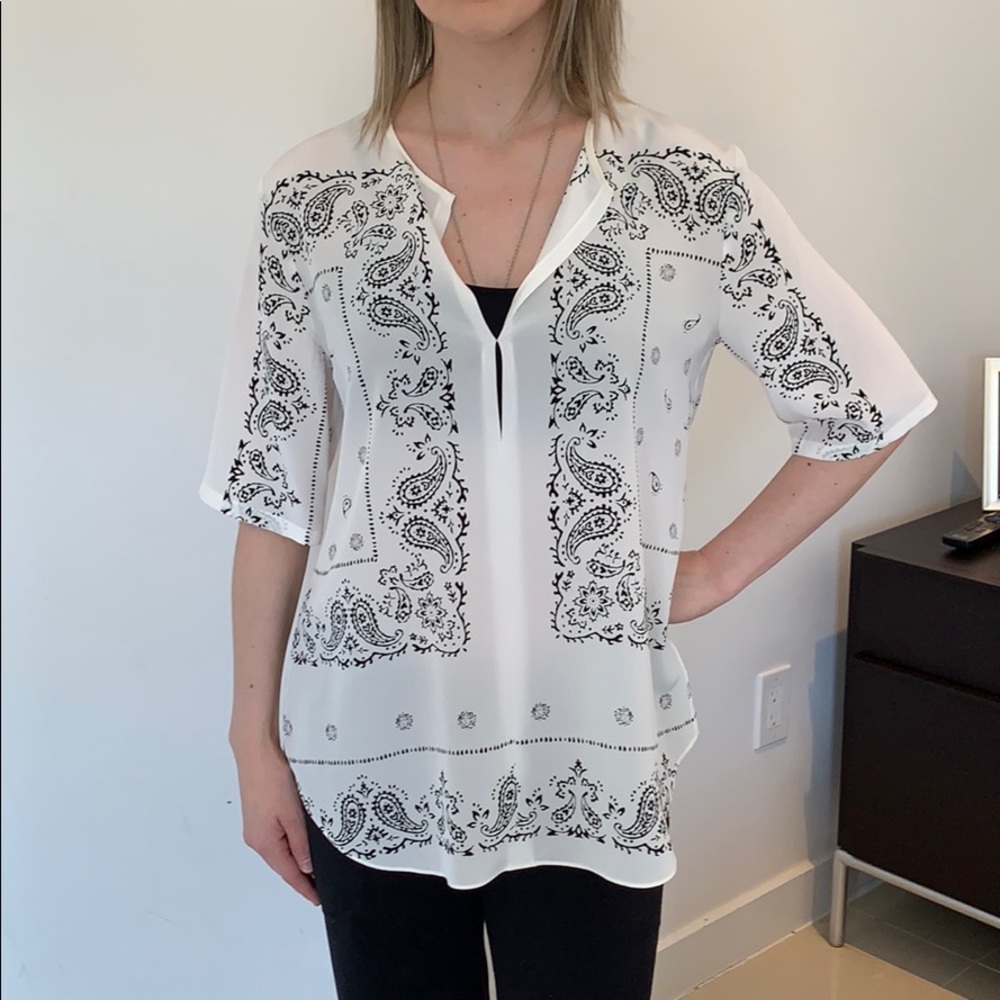 Theory Silk Blouse